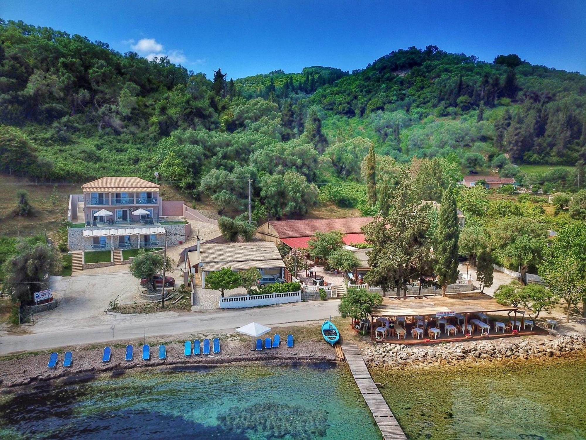 Villa Boukari Beach Mpoukaris Exterior foto